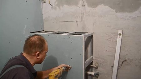 Монтаж короба из гипсокартона