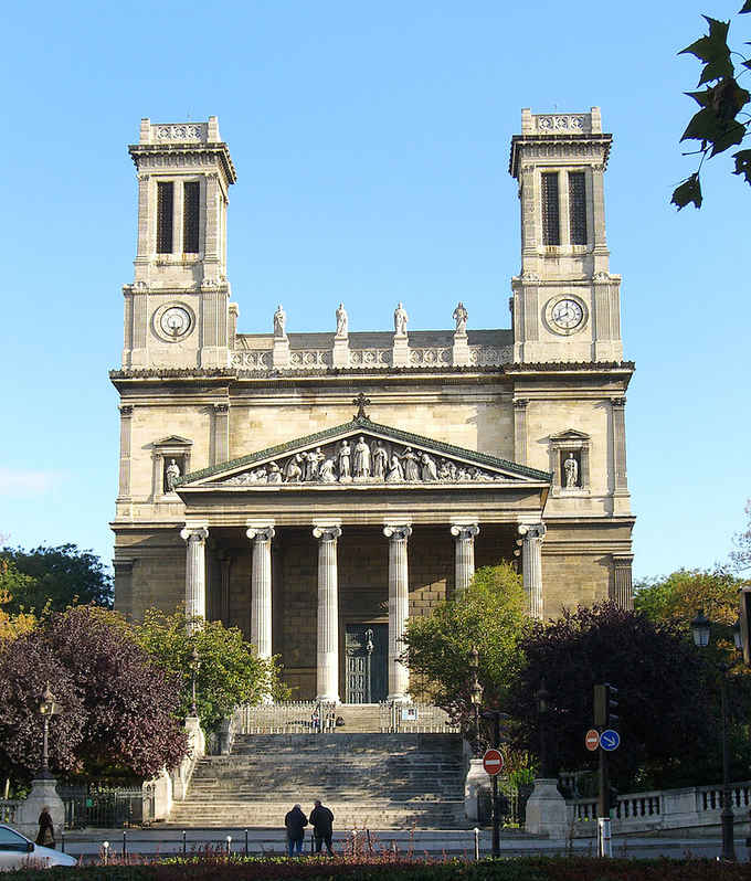эклектическая архитектура: Сент-Винсент-де-Поль
