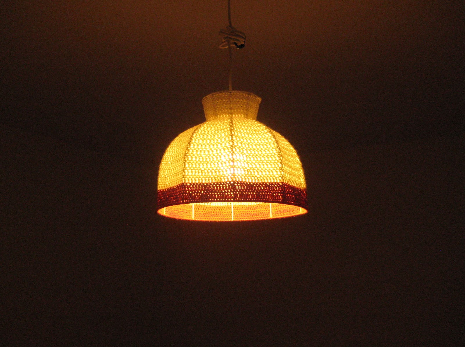 New yarn ceiling lampshade