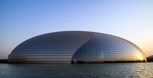 китайская архитектура: Национальный центр исполнительских искусств