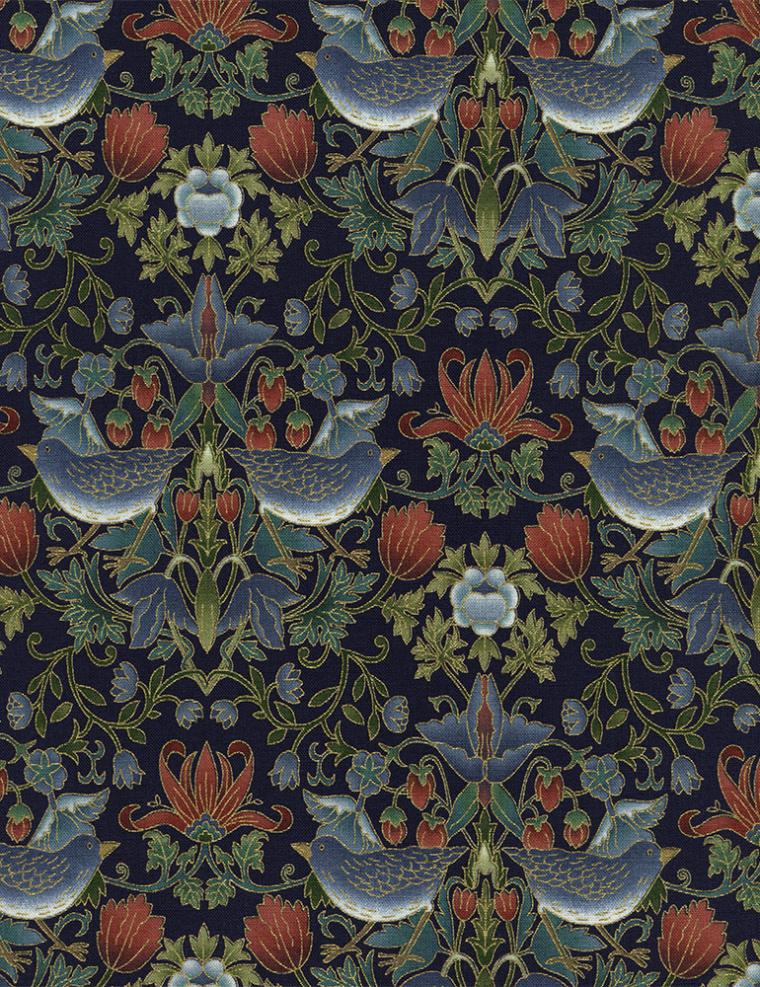 Работы William Morris и Alfons Mucha как источник вдохновения дизайнеров по тканям, фото № 25