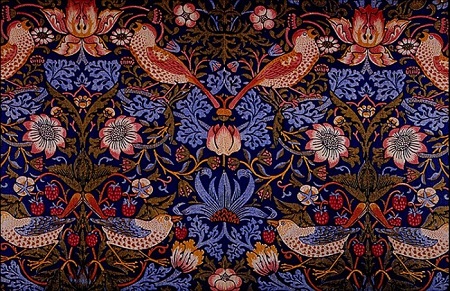 Работы William Morris и Alfons Mucha как источник вдохновения дизайнеров по тканям, фото № 12