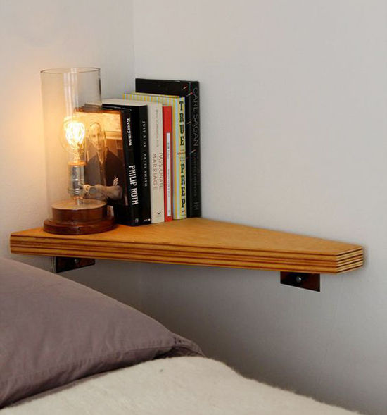 Прикроватный столик: 37 крутых идей для вашей спальни, фото № 30