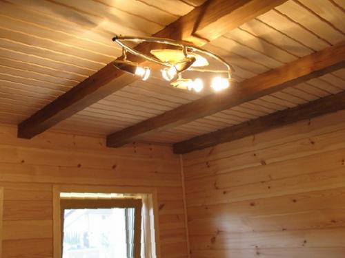 Как поднять высоту потолка в доме из бруса. 5 советов, как поднять низкий потолок в деревянном доме