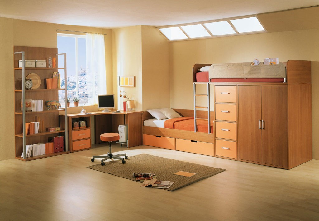 Дизайн детской комнаты для двух разнополых детей основные зоны