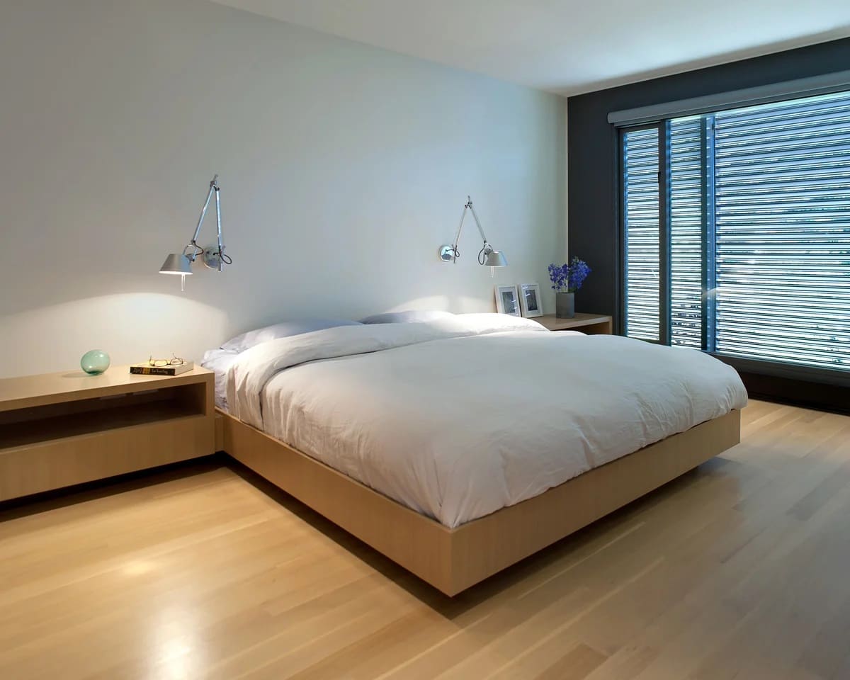 спальня в стиле минимализм дизайн фото