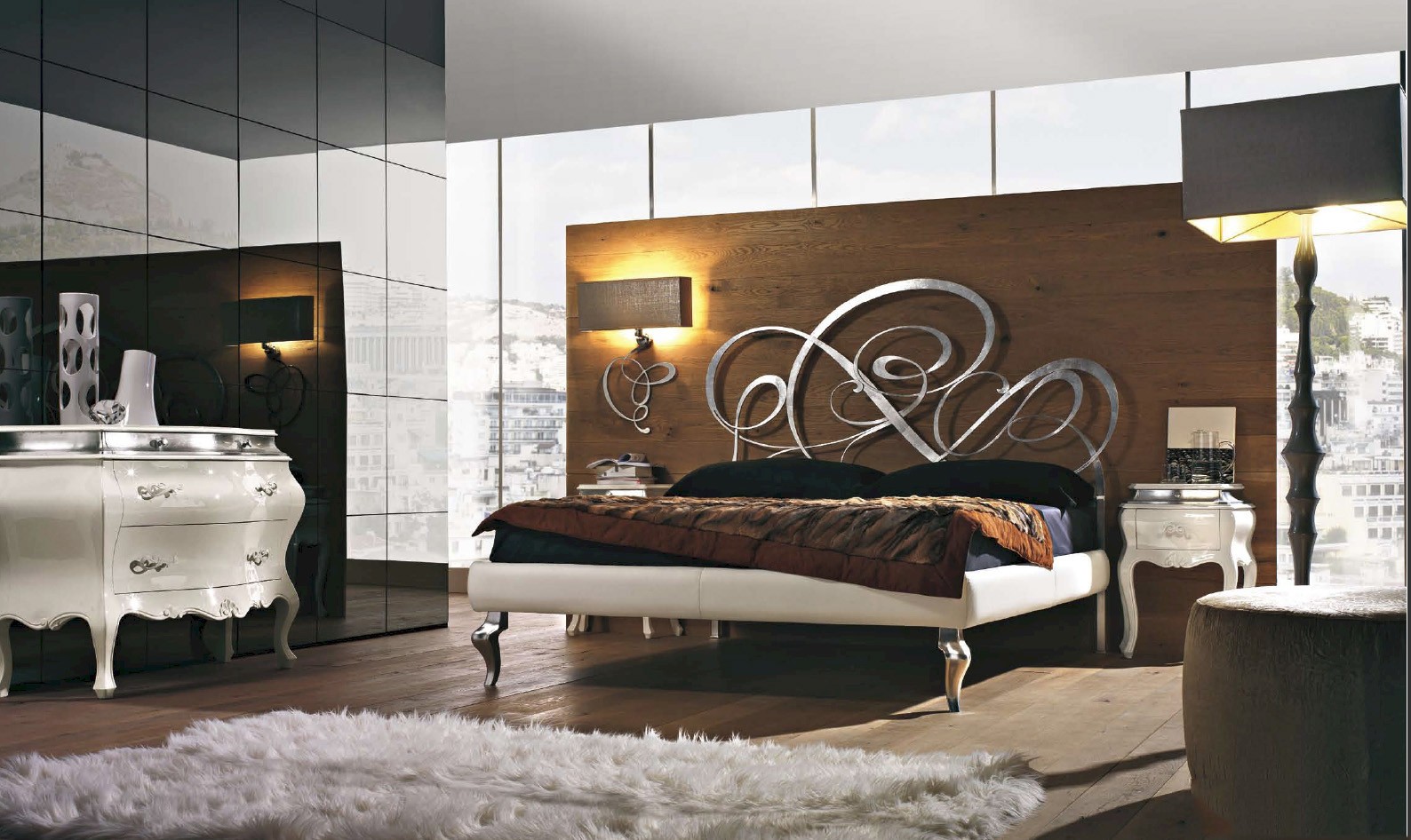 спальня в стиле модерн идеи декора