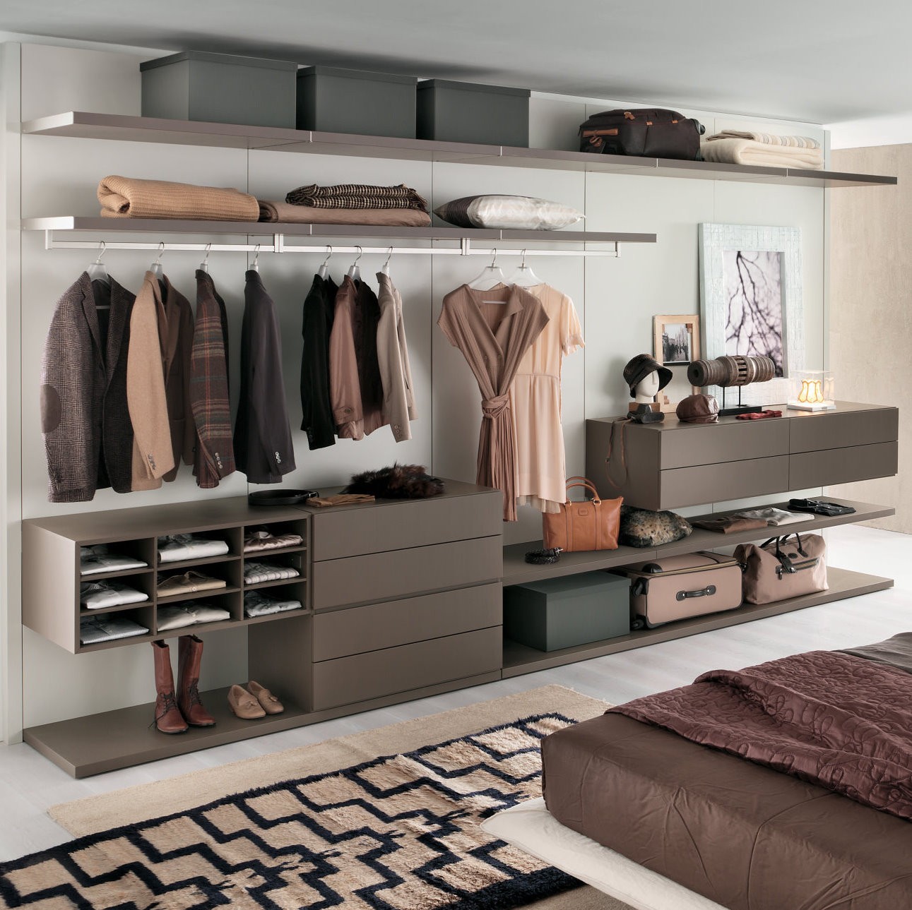 гардеробная в спальне фото идеи дизайна
