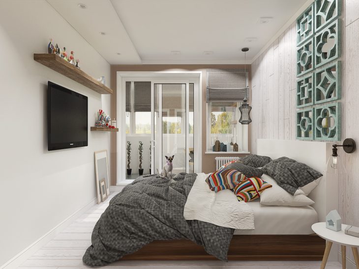 спальня в скандинавском стиле дизайн фото
