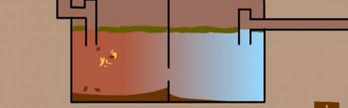 как работает септик зимой 