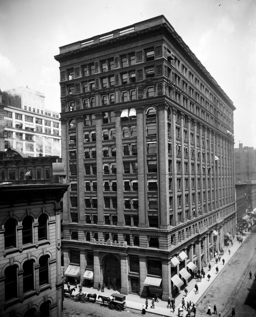 Страховой Дом Чикаго (1885) - первая технология небоскребов