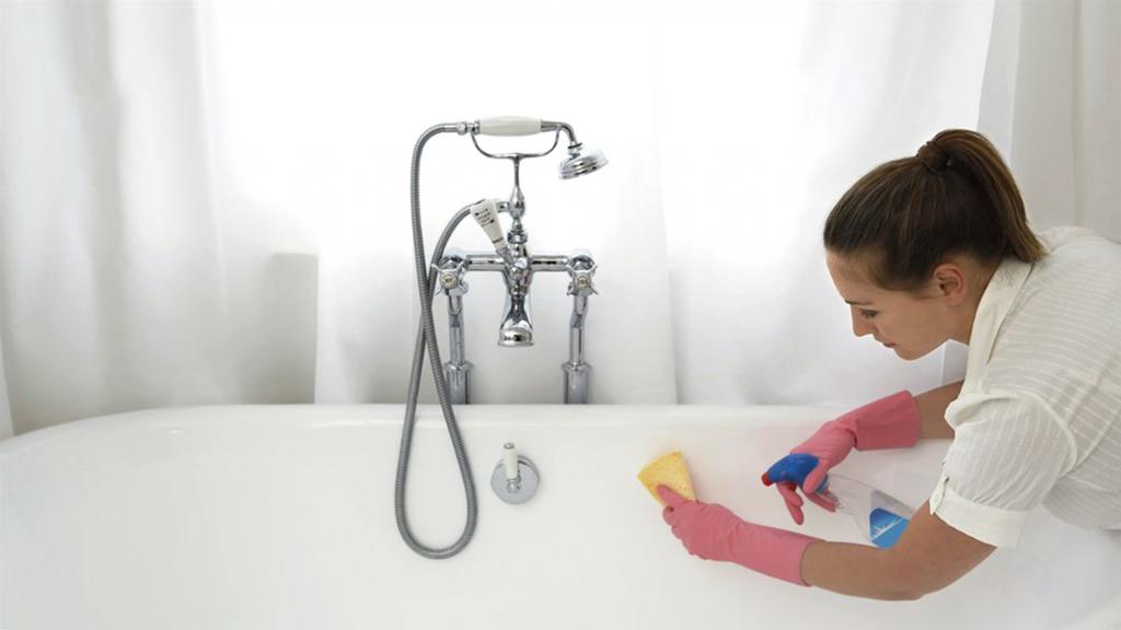 Чем можно очистить ржавчину в ванной