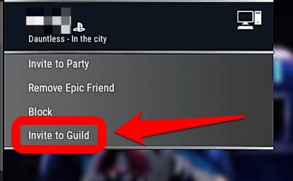 Add Friends To The Guild Via The Social Menu