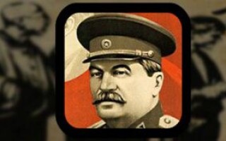 Иконки Ленина, Сталина и Путина