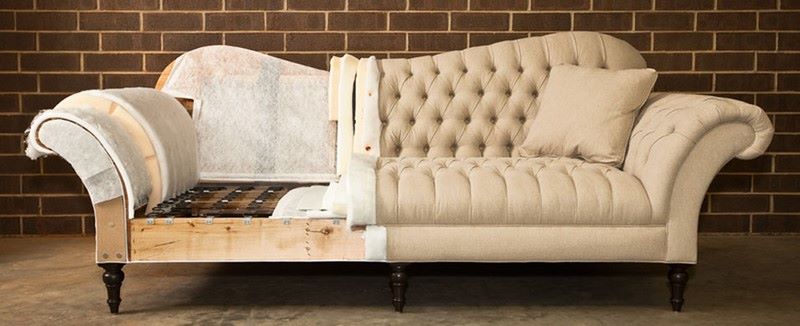 Реставрация дермантина на диване