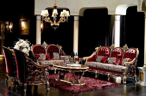 baroque designed living rooms