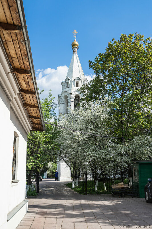 Колокольня. Храм Казанской иконы Божией Матери в Коломенском.