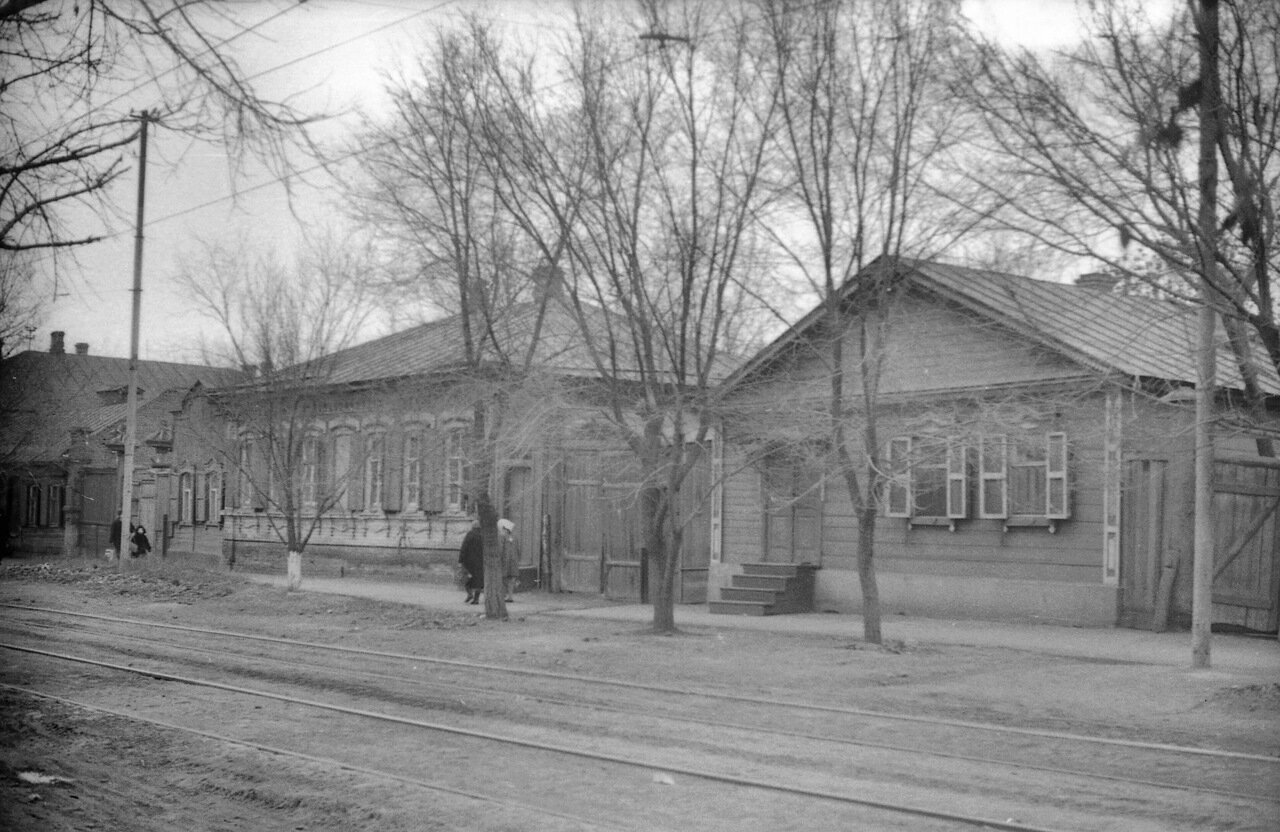 Улица Кутякова к Чапаева. 1966