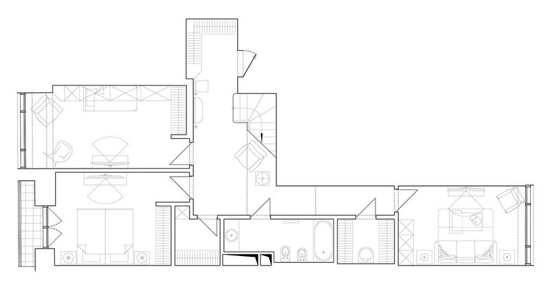 план первого этажа квартиры