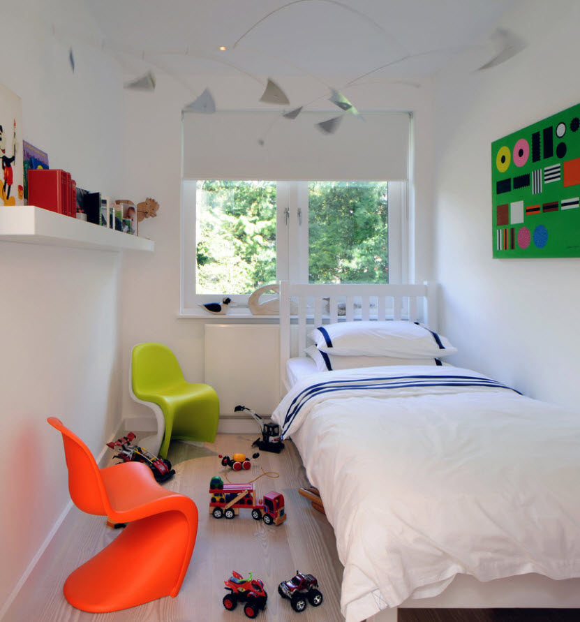 Шторы в узкую и длинную комнату – Дизайн узкой комнаты: детская и .