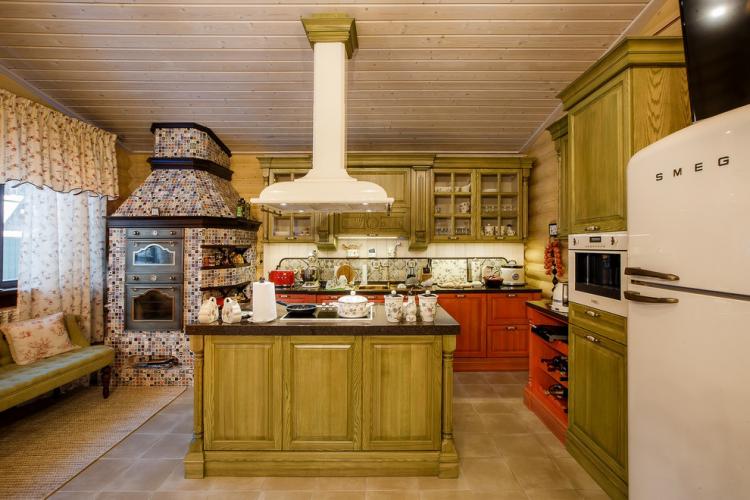 Кухни с островом - фото реальных интерьеров