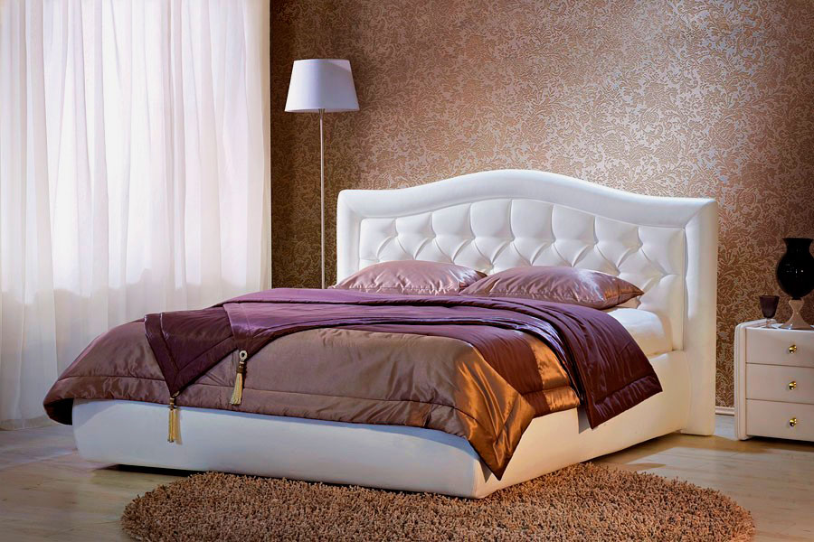 Кровать на полу дизайн