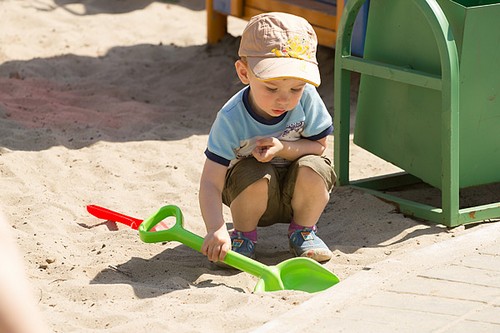 песок для детских площадок