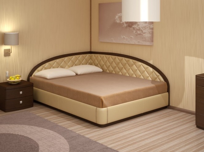 Угловая кровать и ее особенности