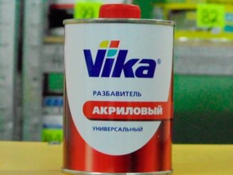 Разбавители: виды и их особенности