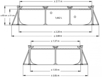 Прямоугольный каркасный бассейн: особенности, виды и выбор