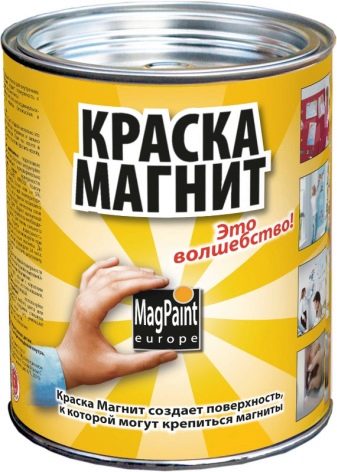 Магнитная краска: новинки в дизайне интерьера