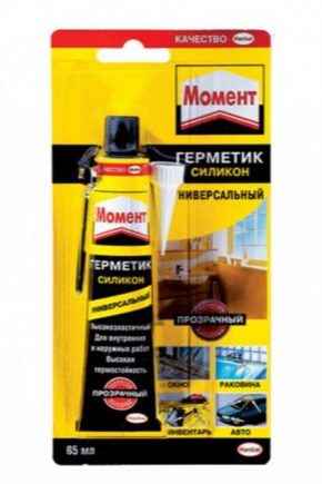 Силиконовый герметик «Момент»: виды и технические характеристики