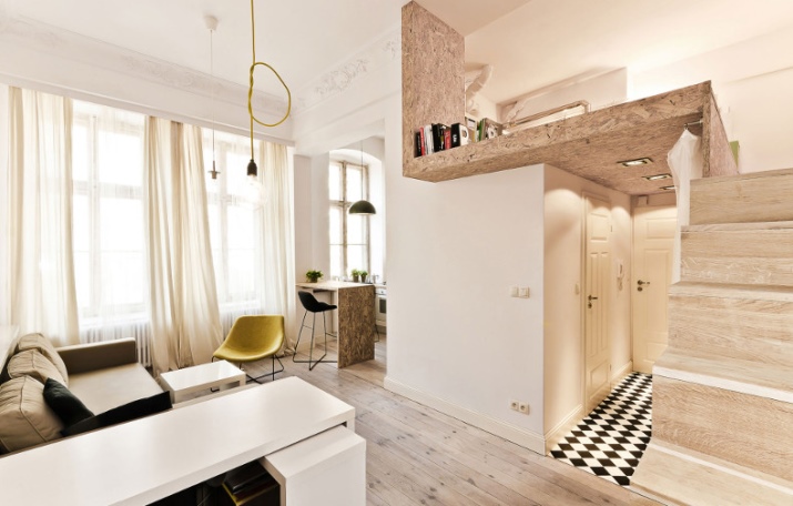 Дизайн маленькой квартиры-студии