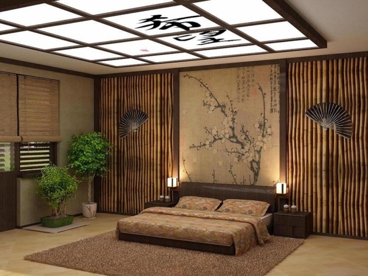 Дизайн стен в спальне
