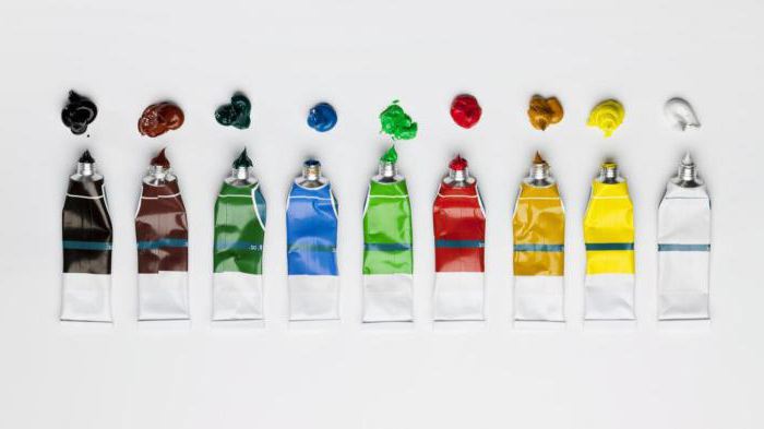 the dilute oil paint art