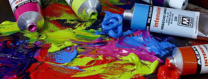 the dilute oil paint for drawing