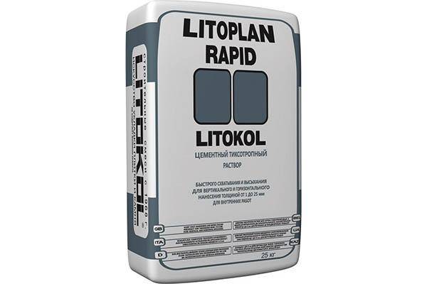 Лучшие клеи для обоев Litokol Litoplan Rapid