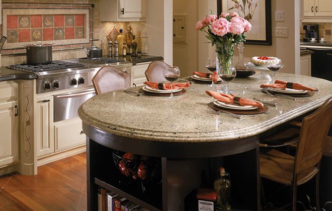 кухонный стол камень
