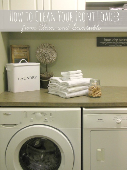 Awesome tutorial on how to clean your washing machine. A must read!
