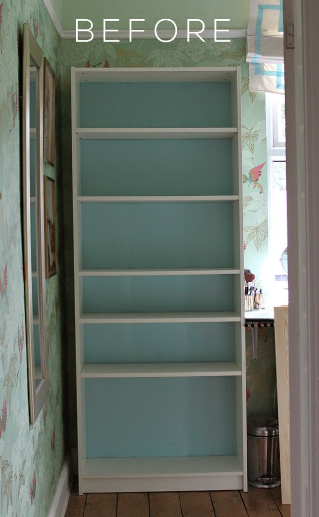 Dressing Room Mini-Makeover: My Ikea Billy Bookcase Hack! I