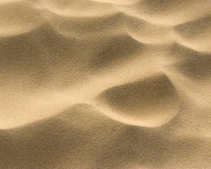 песок свойства 