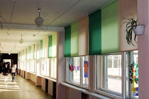 Жалюзи в школе